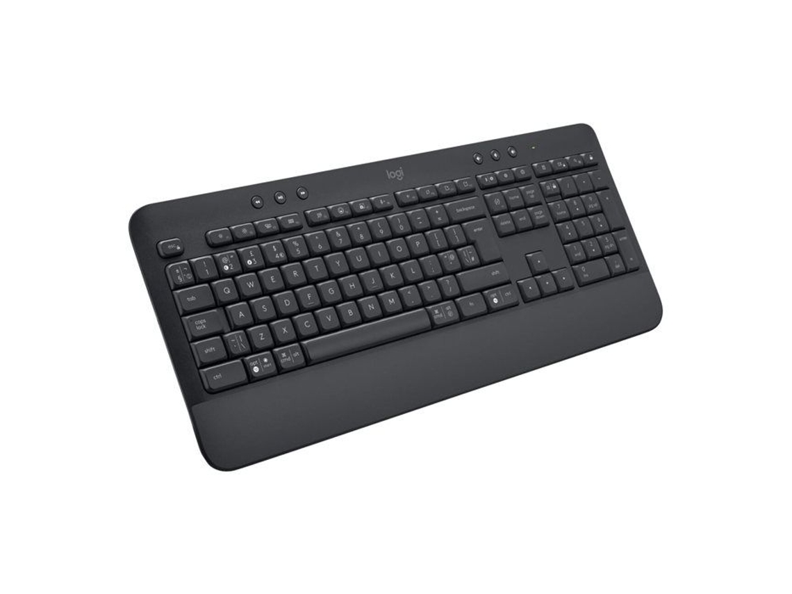 Dispositivo de entrada de grafito con teclado QWERTY Logitech Signature K650 UK