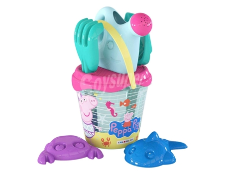 ColorBaby Set de Playa: Peppa Pig Palas y Cubo