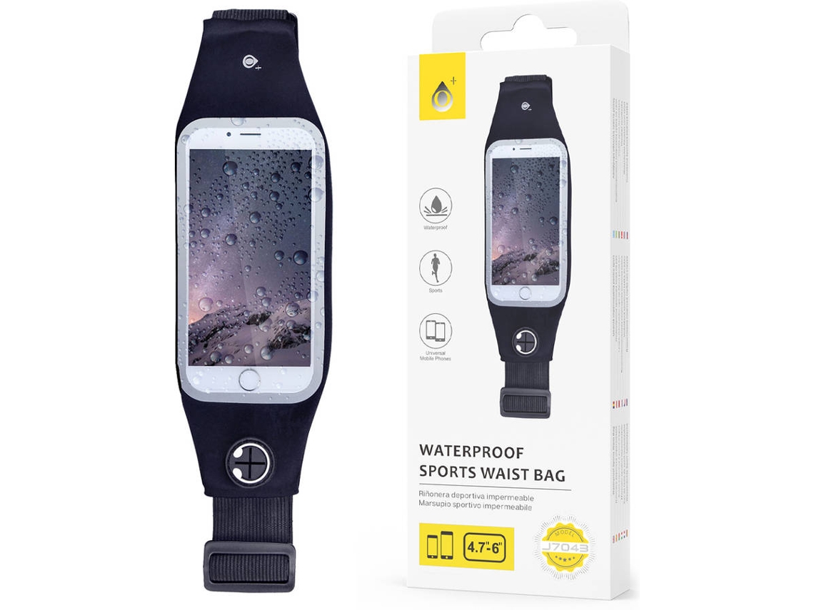 Bolsa Impermeable ONE PLUS para iPhone 11 (Negro)
