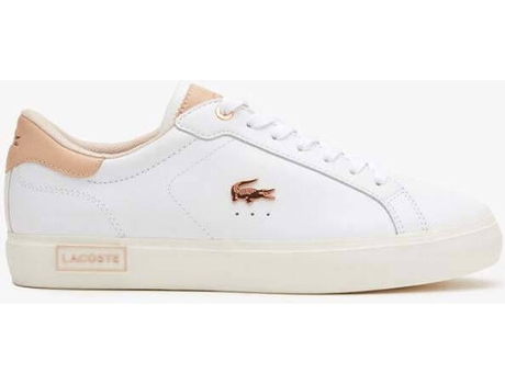 Zapatillas LACOSTE Powercourt Mujer (39.5 - Blanco)