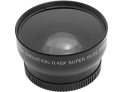 Lente Grande De 0,45x, Tamaño Profesional De 58 Mm, Resistente A Mariposas Y Flores.