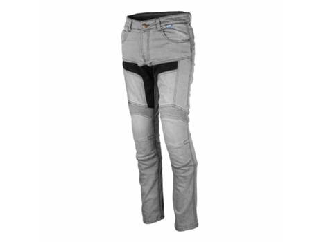 Pantalones Vaqueros para Hombre GMS (38x30 - Gris)