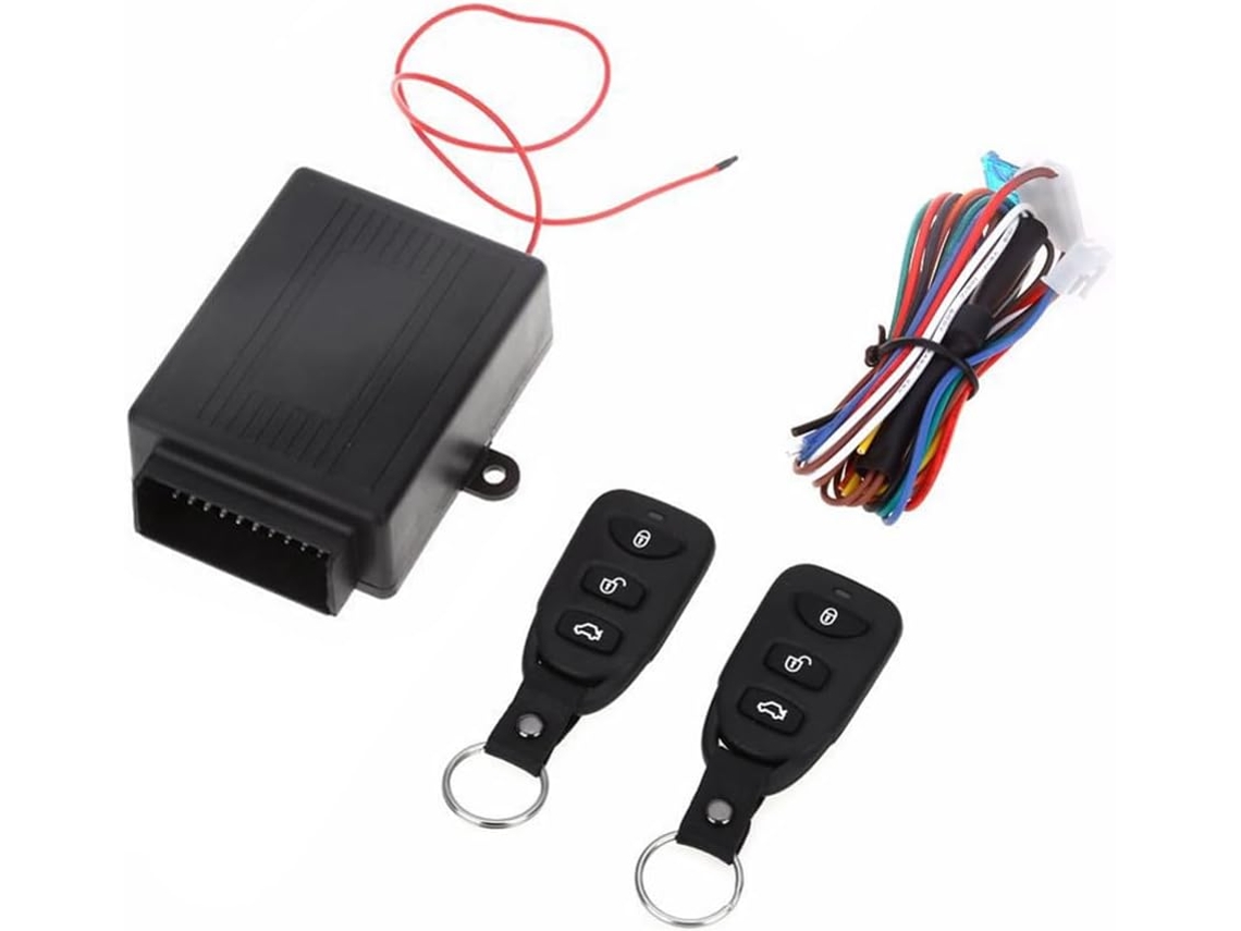 Kit De Centro De Control Remoto Universal Para Automóvil De 12 V, Cerradura De Puerta, Acceso Con Llave Del Vehículo Con 2