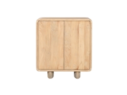Aparador Roble Natural Marron 80x40x90cm