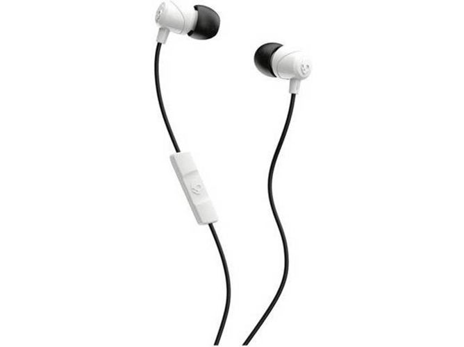 Auriculares con Cable SKULLCANDY Jib (In Ear - Micrófono - Noise Canceling - Blanco)