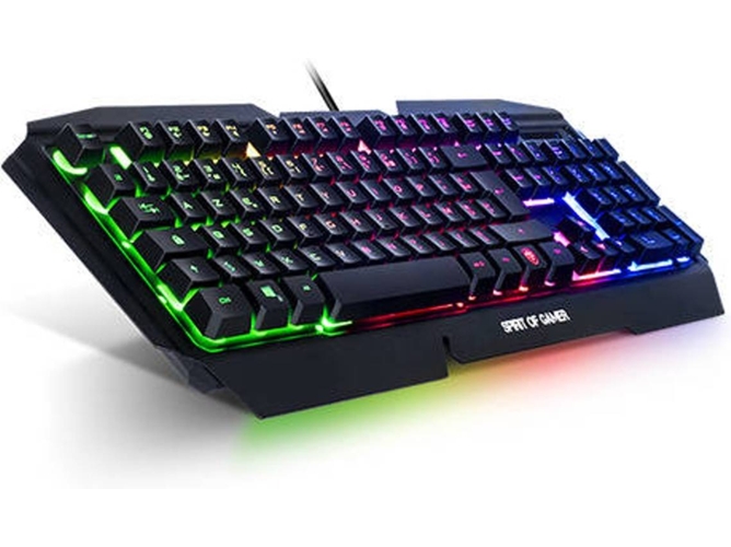 Teclado Gaming SPIRIT OF GAMER Pro-K5 (Mecánico - Idioma Español - Iluminado)