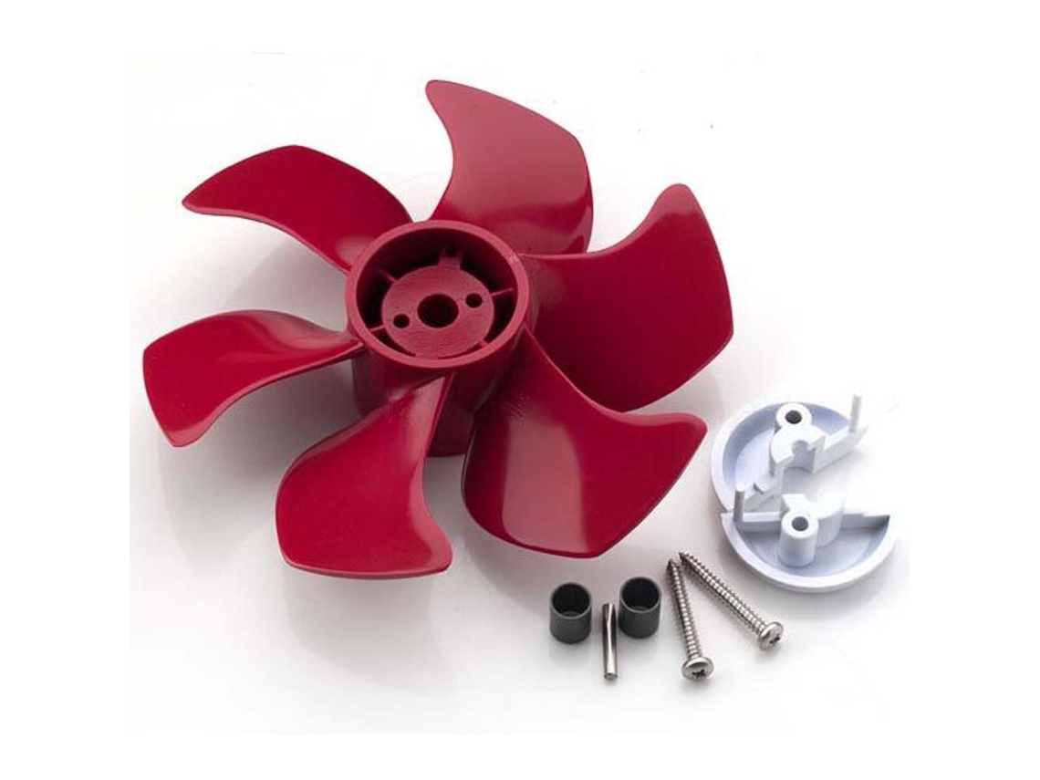 45/50/80Kgf 6 Lâminas Arco Hélice Vermelho 185 Mmvetus