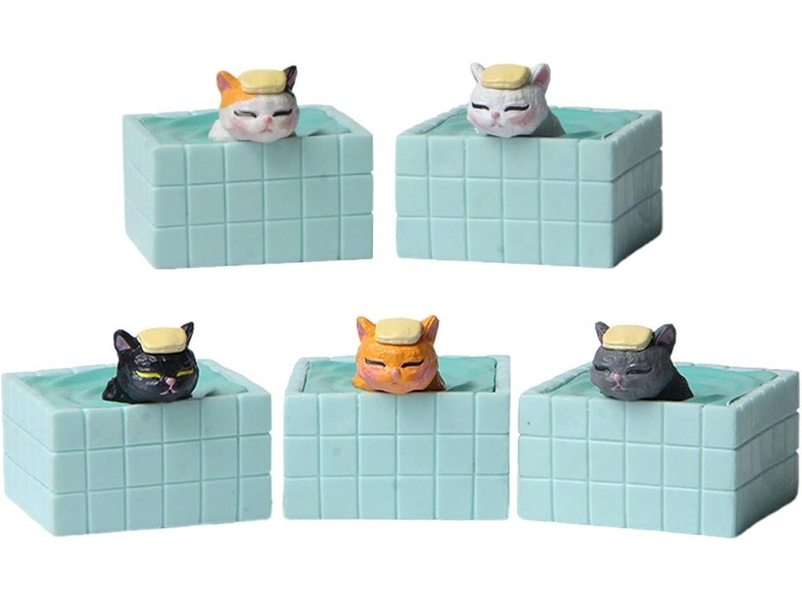 Decoraciones De Gatitos, Escultura De Gato De Dibujos Animados - Estatua De Animal
