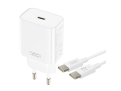 Xo Cargador De Pared Power Delivery 20 W Cable Usbc 60 W Blanco