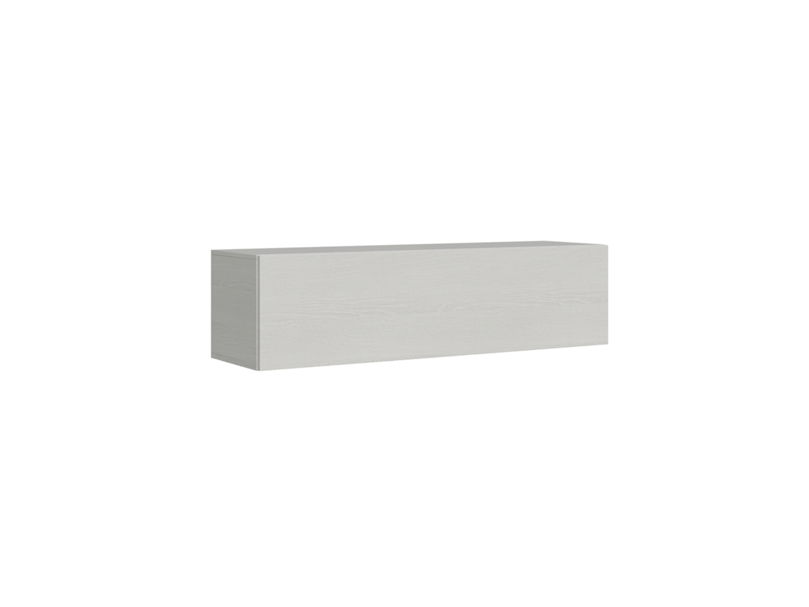 Armario de pared Vasistas An. 153,6 Al. 40 Pr. 39,2 Blanco Gris Itamoby