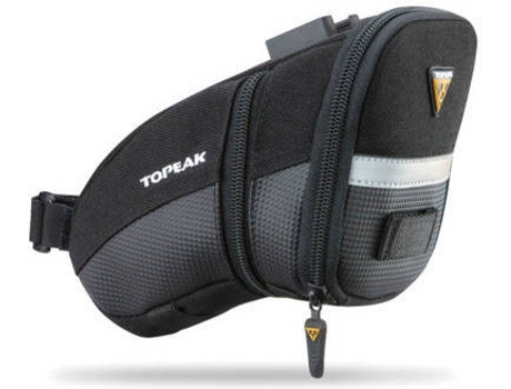 Bolsa de Sillín Topeak Aero Wedge Pack Quickclick V2 (Negro - M)