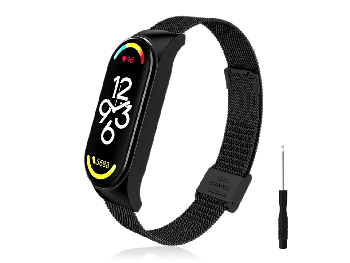 Correas De Repuesto Para Xiaomi Band 7, De Acero Inoxidable, Resistentes Al Agua, Con Herramienta De Fácil Instalación.