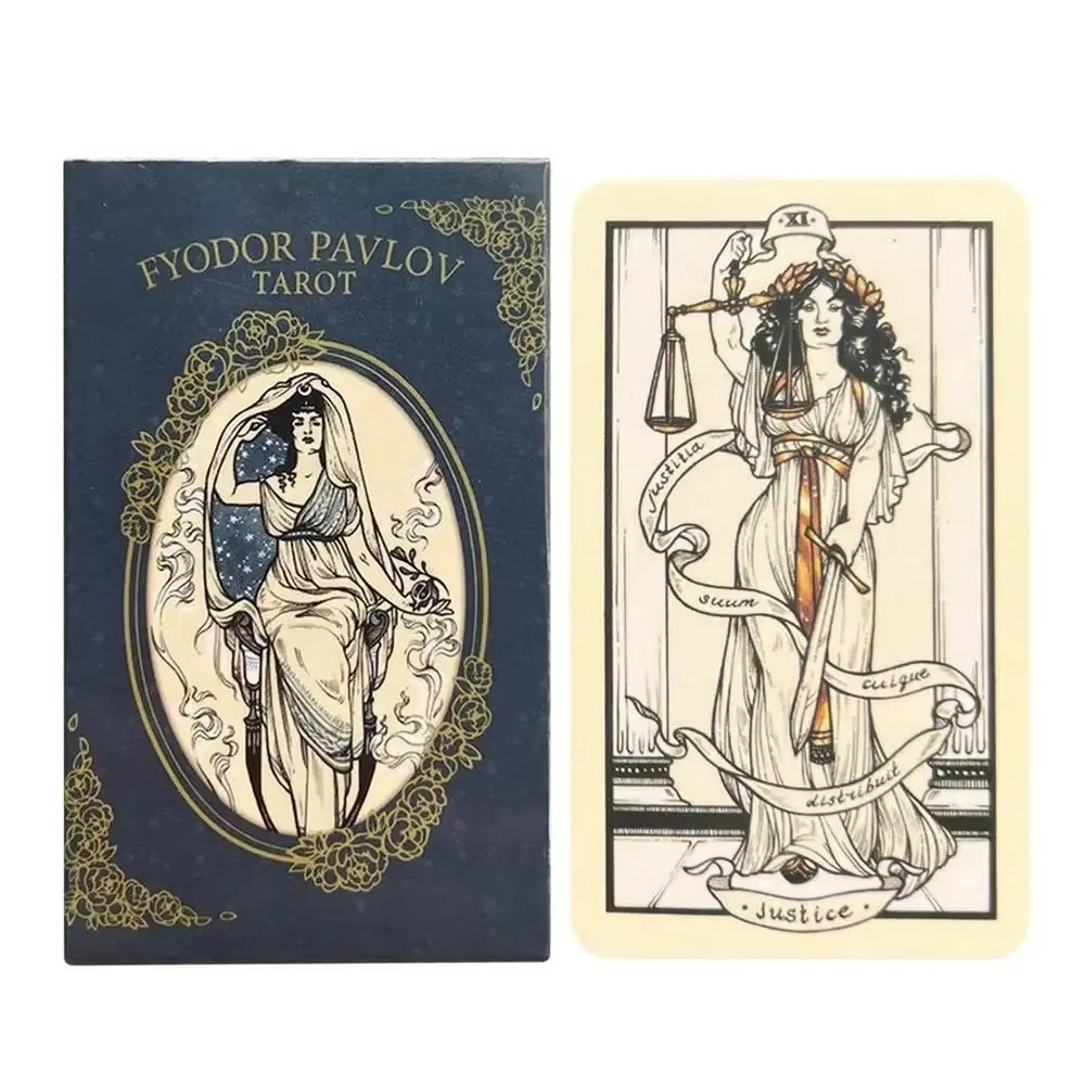78 Cartas Del Tarot De Fiódor Pavlov Para La Adivinación Y La Fortuna