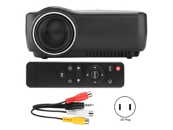 Proyector (resolución 800*480, Brillo 3000 Lúmenes) Hogar Oficina Hd Digital 1080p