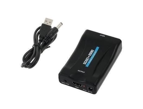 Convertidor Scart a Hdmi Adaptador Scart a Hdmi 1080P HD