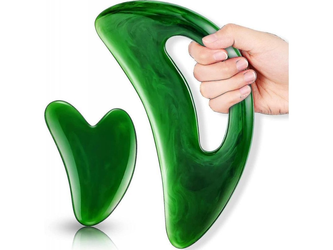 Dan26-herramienta De Masaje Gua Sha Corporal Grande Con Asa Resina Para Raspar Músculos Esculpir Rostro Anticelulitis
