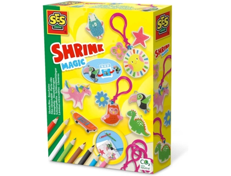 Jogo Criativo SES Kit Porta Chaves com Papel Mágico (Idade Minima: 5 años)