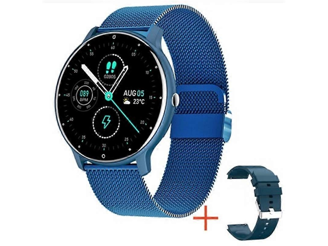 Reloj inteligente BW0223 con monitorización de frecuencia cardíaca, oxígeno en sangre y presión arterial, con Bluetooth y función de llamada. Color: