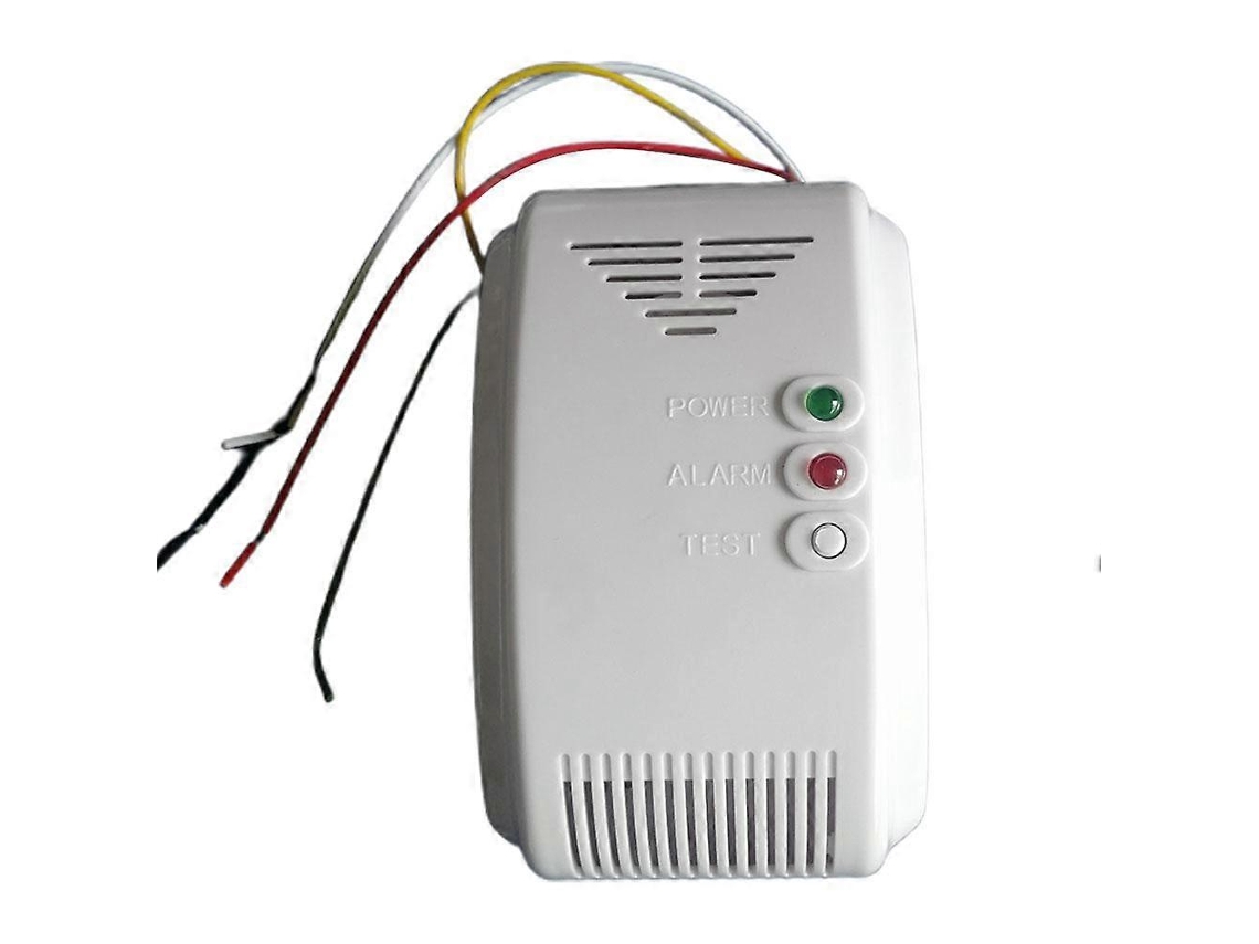 Sensor de alarma de gas de 12 V para propano, butano, GLP y gas natural para autocaravanas y caravanas.