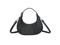 Bolso De Mano Hobo Para Mujer En Patchwork Denim Al Hombro Con Bandolera