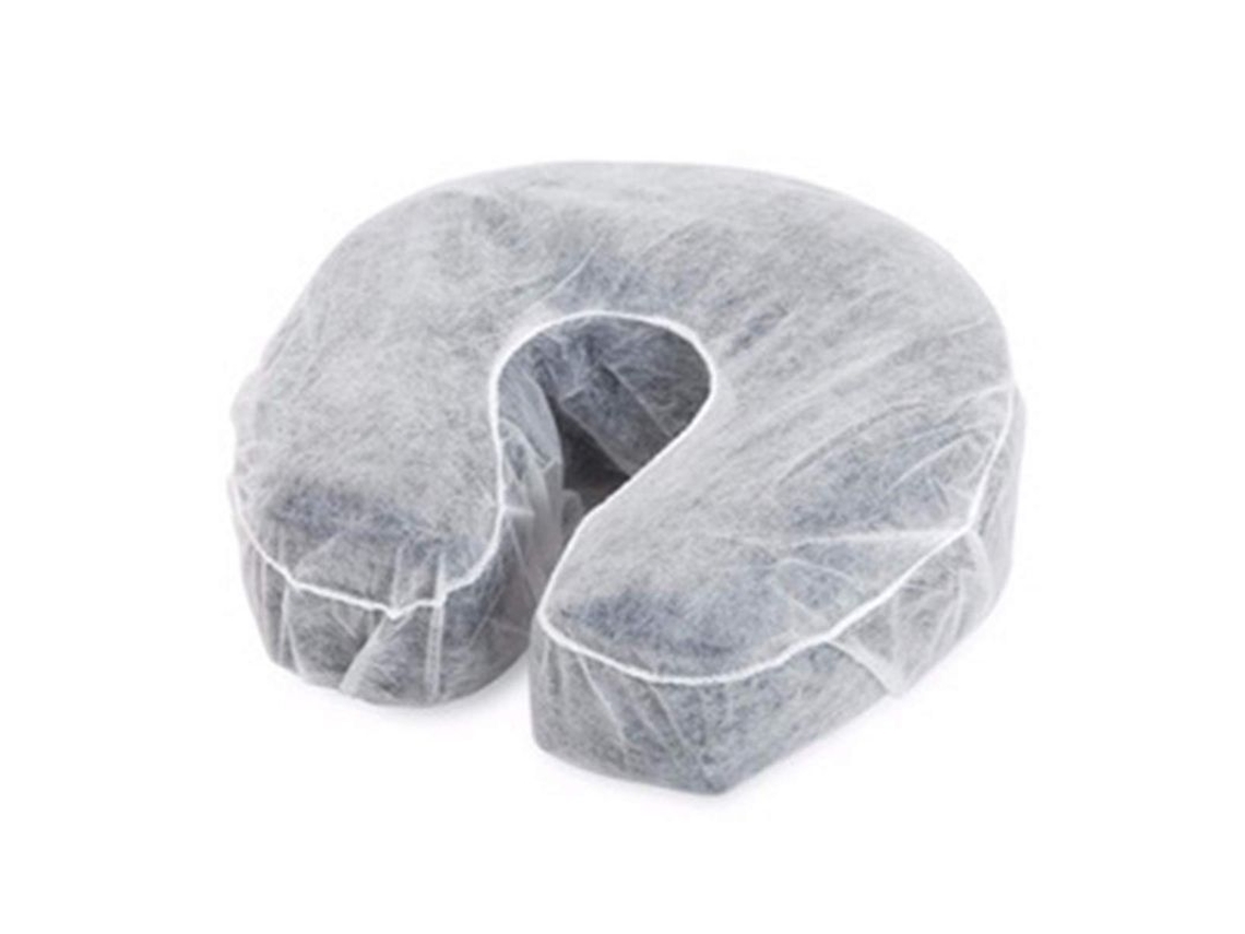 Capa Descartável para Apoio Facial de Massagem Cradle Cover 50 Peças Branco