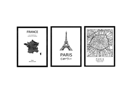 Pack de Poster NACNIC Paises y Monumentos (A3)
