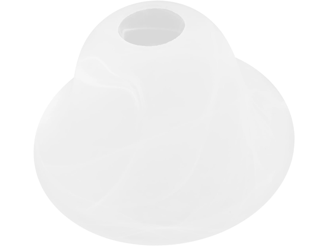 Pantalla de cristal pequeña en forma de nube con cubierta de cristal transparente para lámparas Gokoco