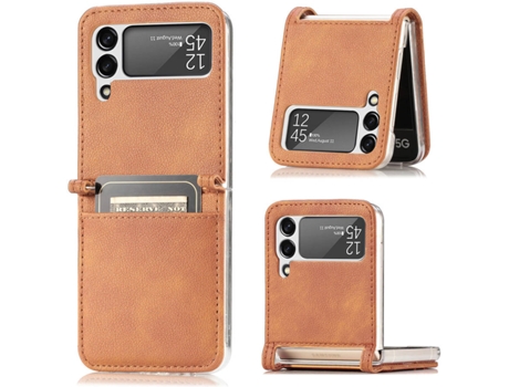 Carcasa Samsung Galaxy Z Flip 3 LOVEBABYLY Protectora Marrón