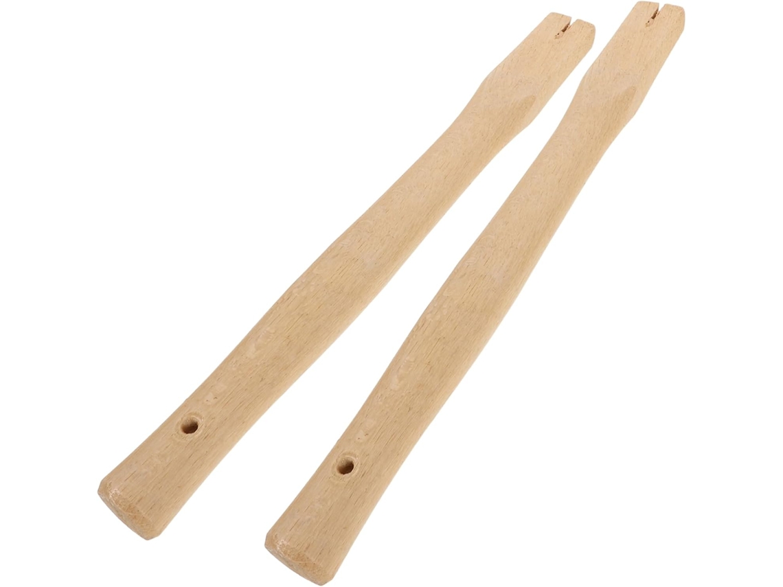 Besportble Juego De Mangos Madera Repuesto 2 M Mango Horquilla Azada