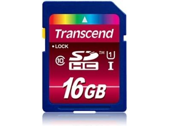 Tarjeta de Memoria TRANSCEND TS16GSDHC10U1