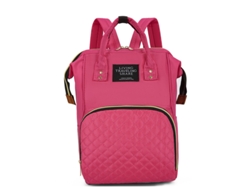 Mochila premamá CZHHMART - Práctica y elegante, gran capacidad, rosa rojizo