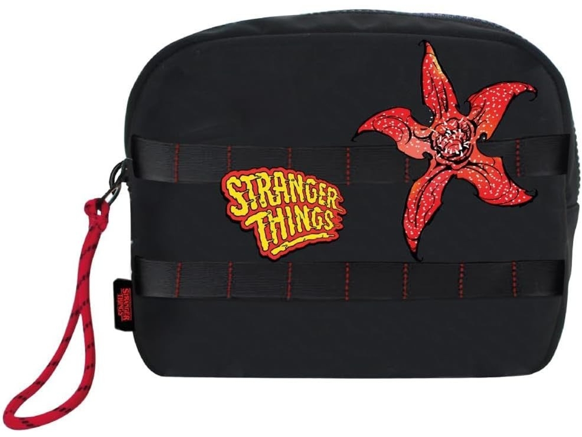 Bolso de piel sintética Cerdá D20 de Stranger Things (rojo)