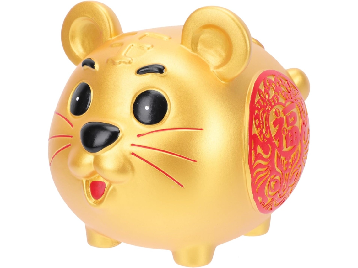 Adorable Y Decorativa Hucha Con Diseño De De Tigre Para Niños Y Niñas.