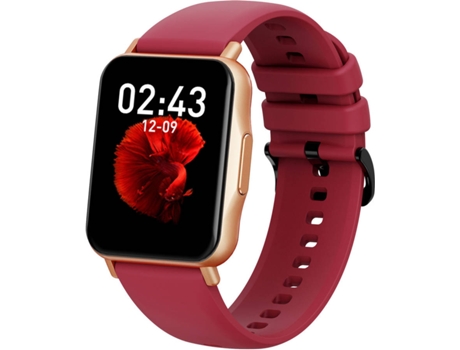 Smartwatch CHRONUS Q15pro1203W3 Rojo