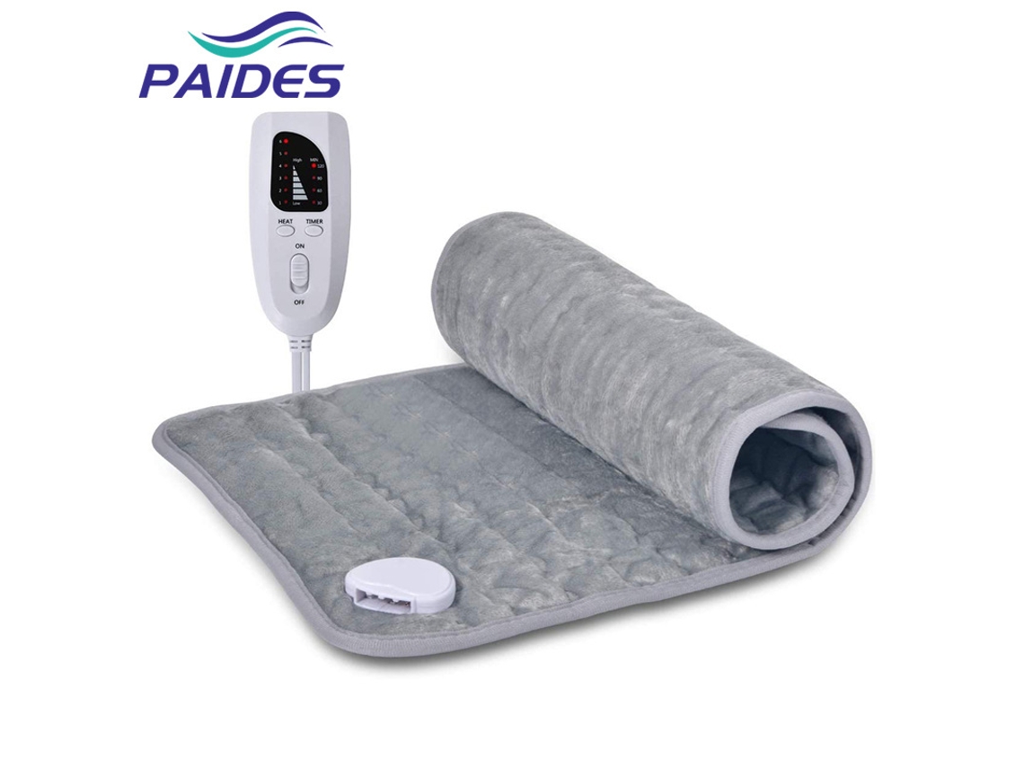Manta eléctrica de fisioterapia YHL 60x30 Gris oscuro EE. UU. UL 120V