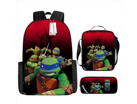 Conjunto de tres piezas de Mochila KOHREE Teenage Mutant Ninja Turtles