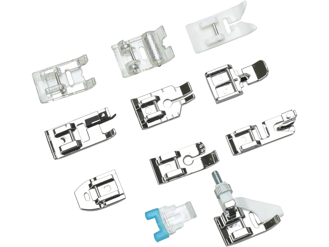 Juego de 11 accesorios multifuncionales para las tablas de prensatelas de la máquina de coser ZYBLSSBB