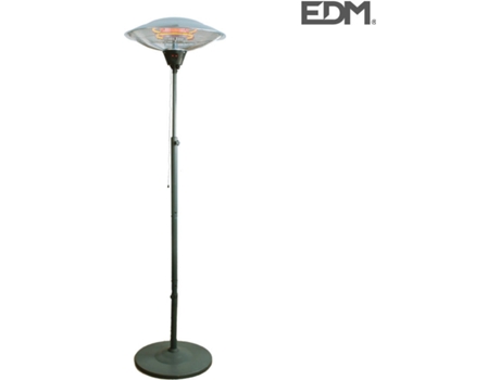 Calefactor EDM Exterior Regulable En Altura 2100W 56.5 X56X5 X190Cm 220-240V