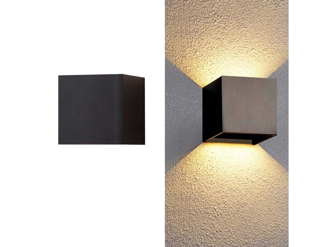 Lámpara de pared LED impermeable 2026 para uso interior y exterior, para sala de estar, balcón, jardín, pasillo.