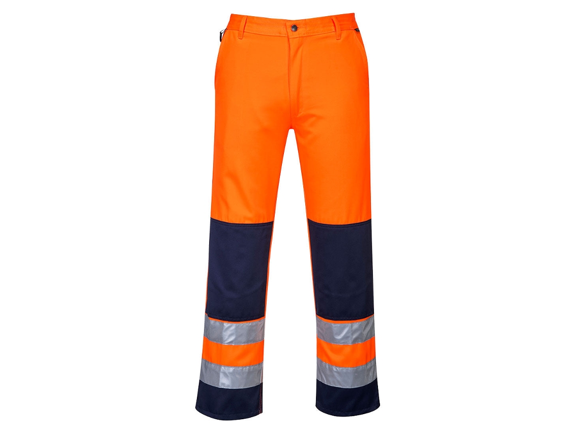 Pantalón Bicolor Seville De Alta Visibilidad - Seguridad Y Estilo Amarillo Marino / Xxl