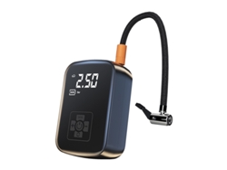 Inflado Rápido, Apagado Automático Y Pantalla Led | Bomba De Aire De Alta Potencia Para Neumáticos De Coche, Moto Y Bicicleta.