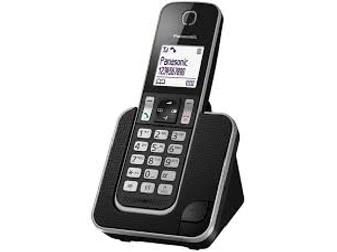 Teléfono inalámbrico PANASONIC KX-TGD310 negro
