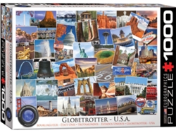 Puzzles EUROGRAPHICS Globetrotter USA 1000 pcs (1000 piezas)