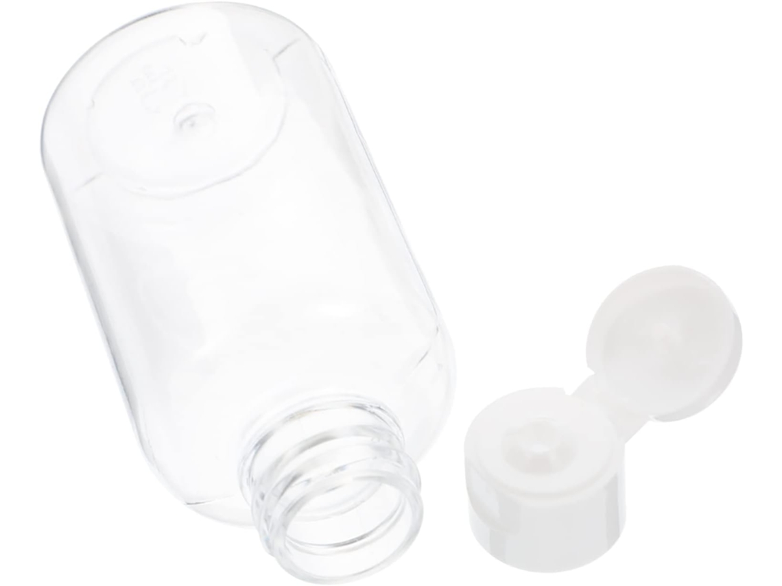 De 36 Frascos De Perfume Reutilizáveis E Transparentes Com Tampa Flip-top.