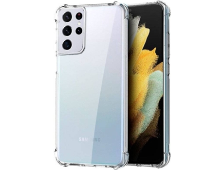 Funda para Samsung Galaxy S21 Ultra COOL AntiShock Transparente