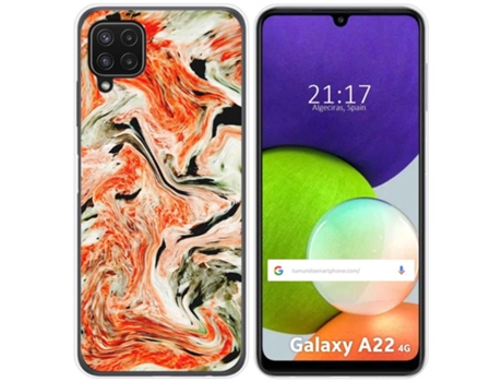Carcasa Samsung Galaxy A22 4G / M22 TUMUNDOSMARTPHONE Dibujos Multicolor