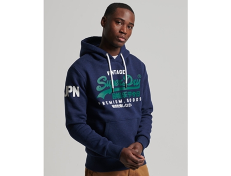 Sudadera SUPERDRY Hombre (Multicolor - S)