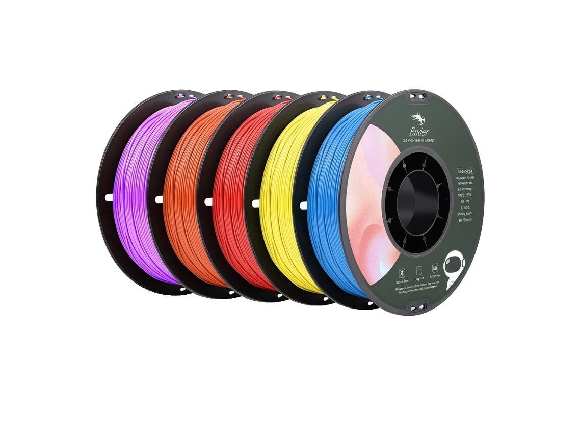 Filamento para impresora 3D, PLA, 1 kg, mezcla de colores OEM de 5 kg