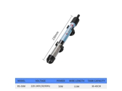 Resistencia calefactora GOKOCO Fish Protector (50 W, serie RS)