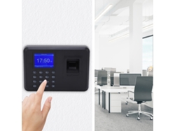 Máquina De Asistencia Con Huella Digital Pantalla 2.4 Pulgadas Identificación Rápida Dc5v/1a Grabador De Tiempo Para Empresas